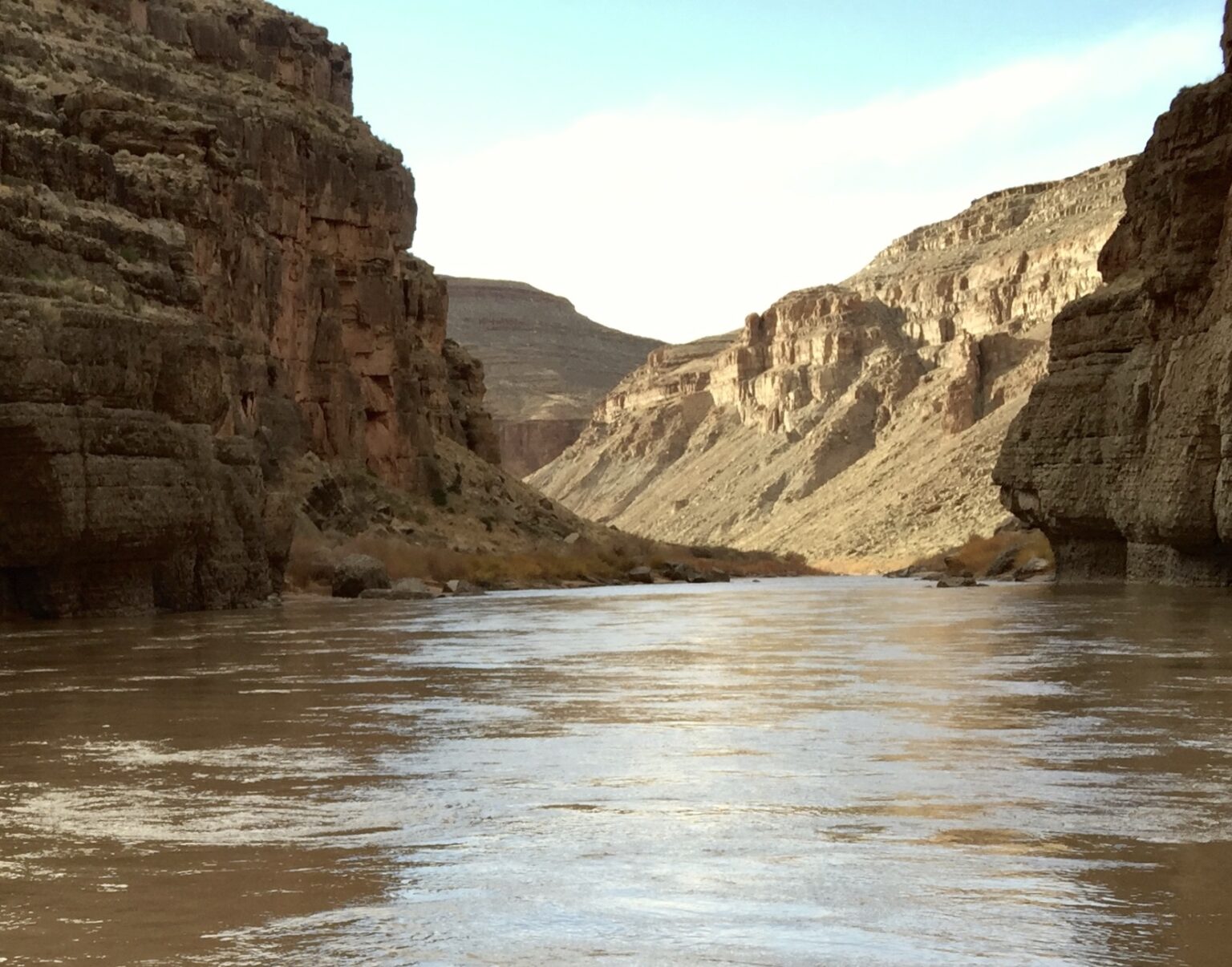 The San Juan river hugs the northern boundary of the Navajo Nation. Image/Marjorie Childress